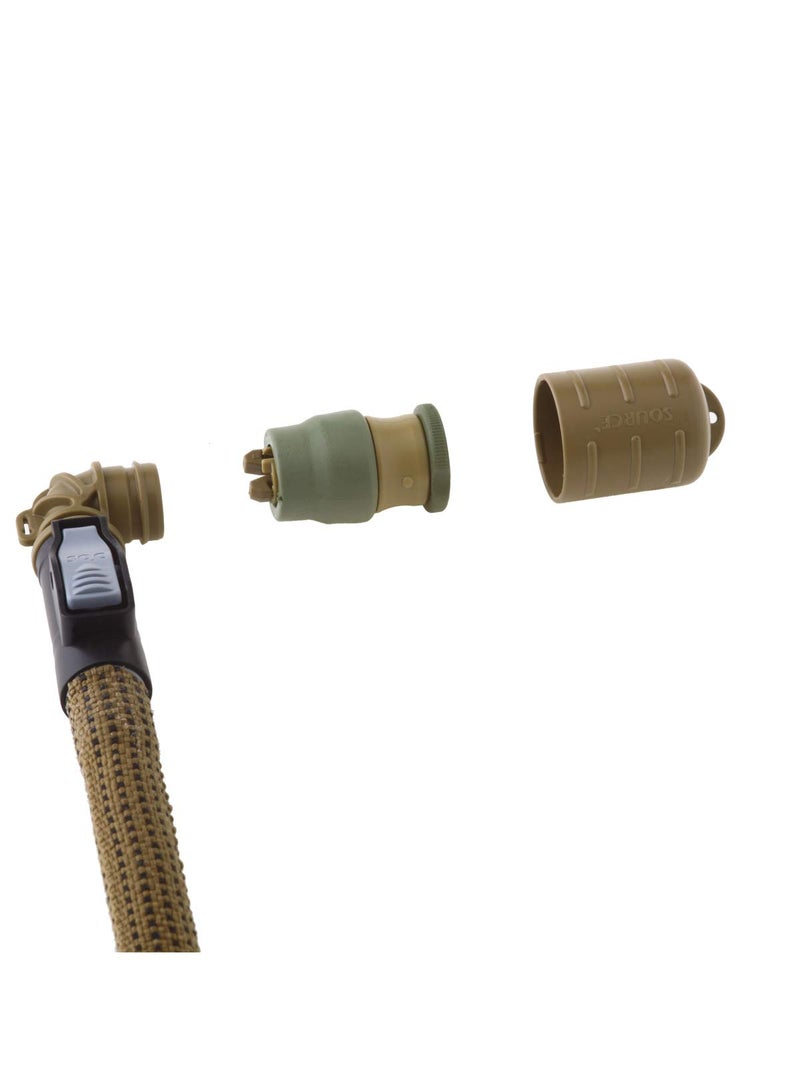 Source Tactical Storm Non-Bite Hydration Free Flow Valve Kit, Coyote - Image 3